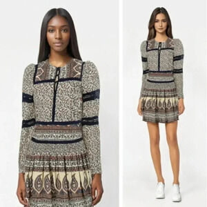 Sea New York Gemma Peasant Dress